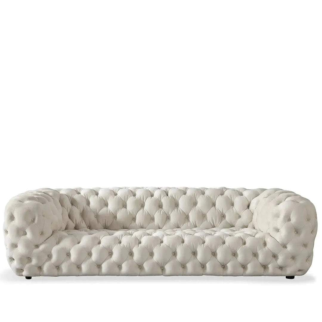 Vintage fabric 5 seater sofa mozart layered structure.