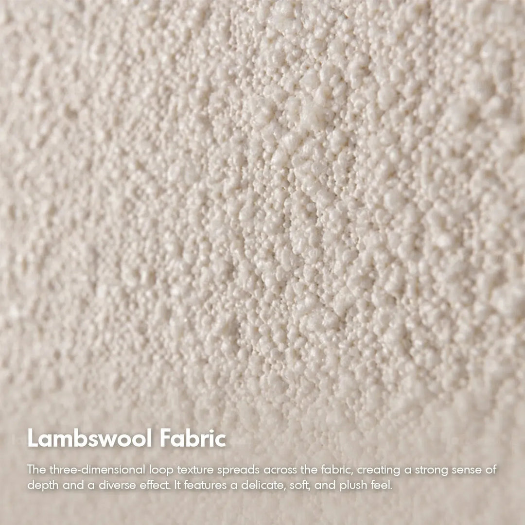 Scandinavian fabric bed snowfluff color swatches.