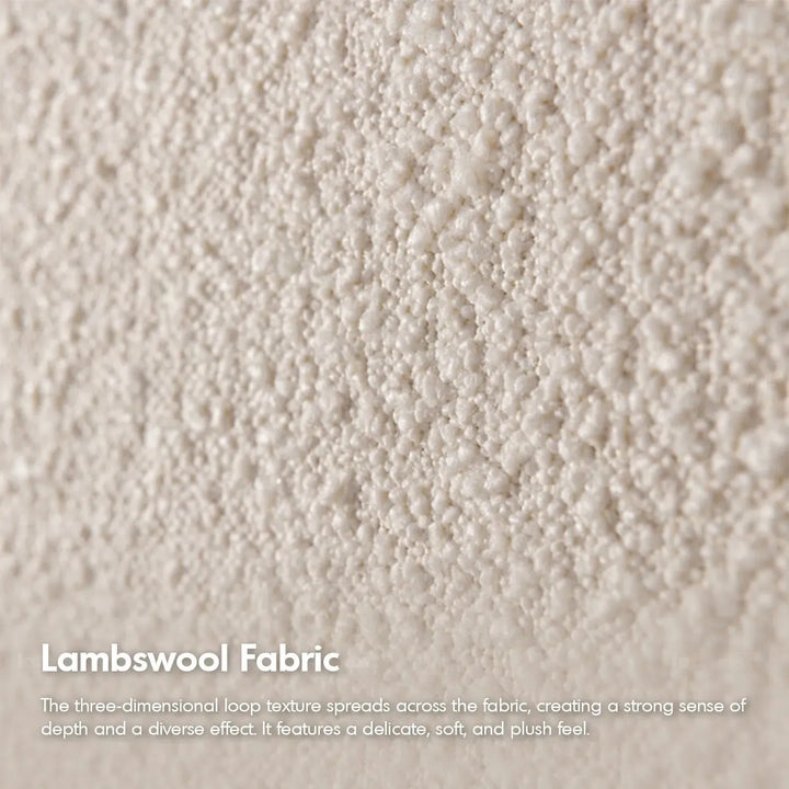 Scandinavian fabric bed snowfluff color swatches.