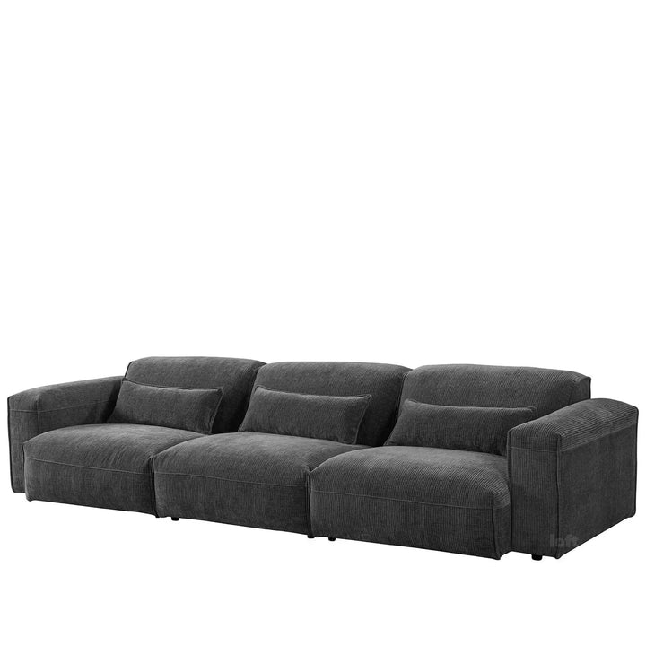 Modern corduroy velvet fabric modular 4 seater sofa opera situational feels.