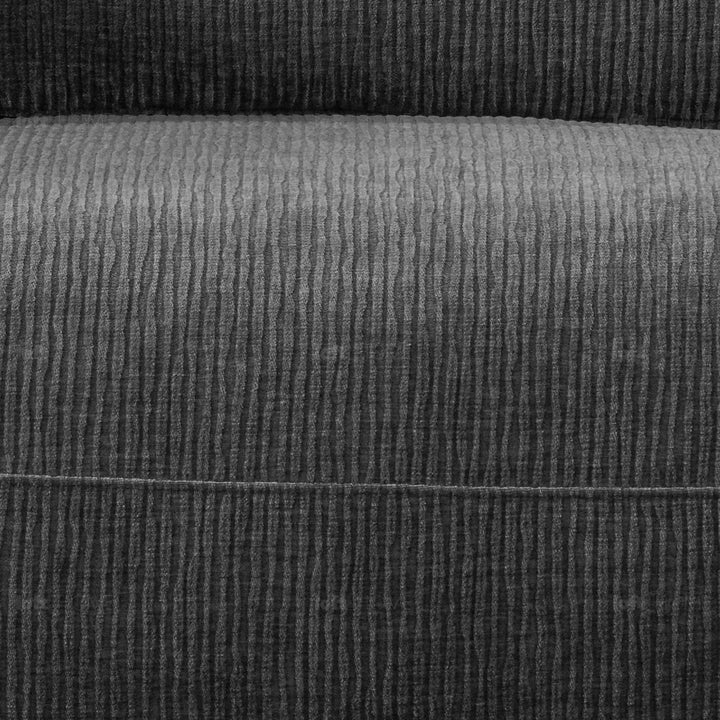 Modern corduroy velvet fabric modular 4 seater sofa opera layered structure.