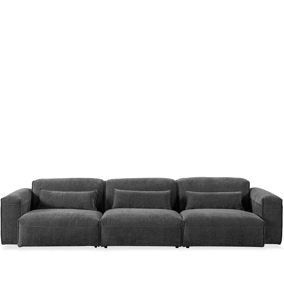 Modern corduroy velvet fabric modular 4 seater sofa opera detail 2.