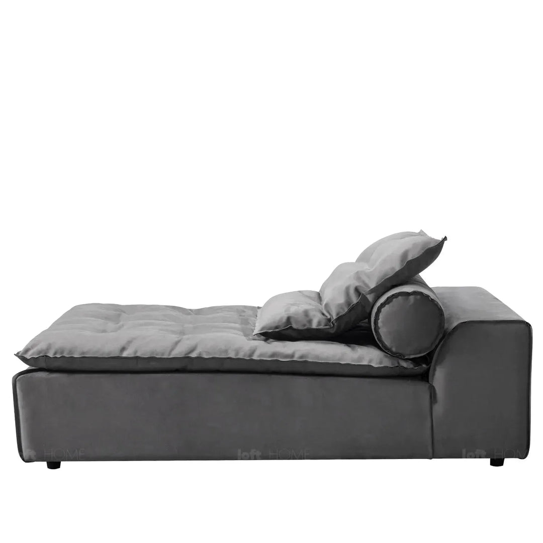 Modern fabric modular chaise sofa woolen environmental situation.