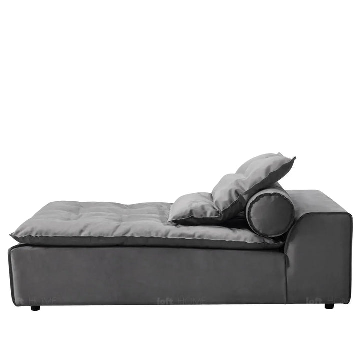 Modern fabric modular chaise sofa woolen environmental situation.