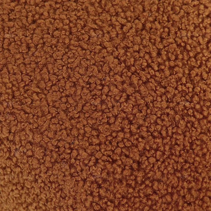 Contemporary teddy fabric modular ottoman cuboid l color swatches.
