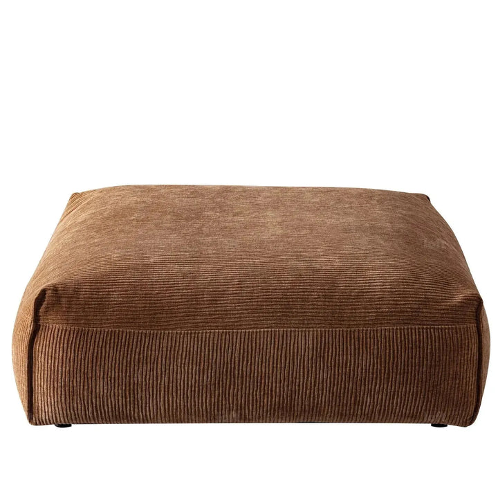 Modern corduroy velvet fabric modular ottoman opera situational feels.
