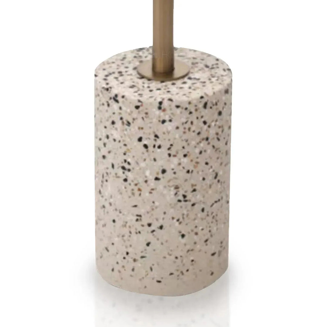 Modern terrazzo side table onyx material variants.