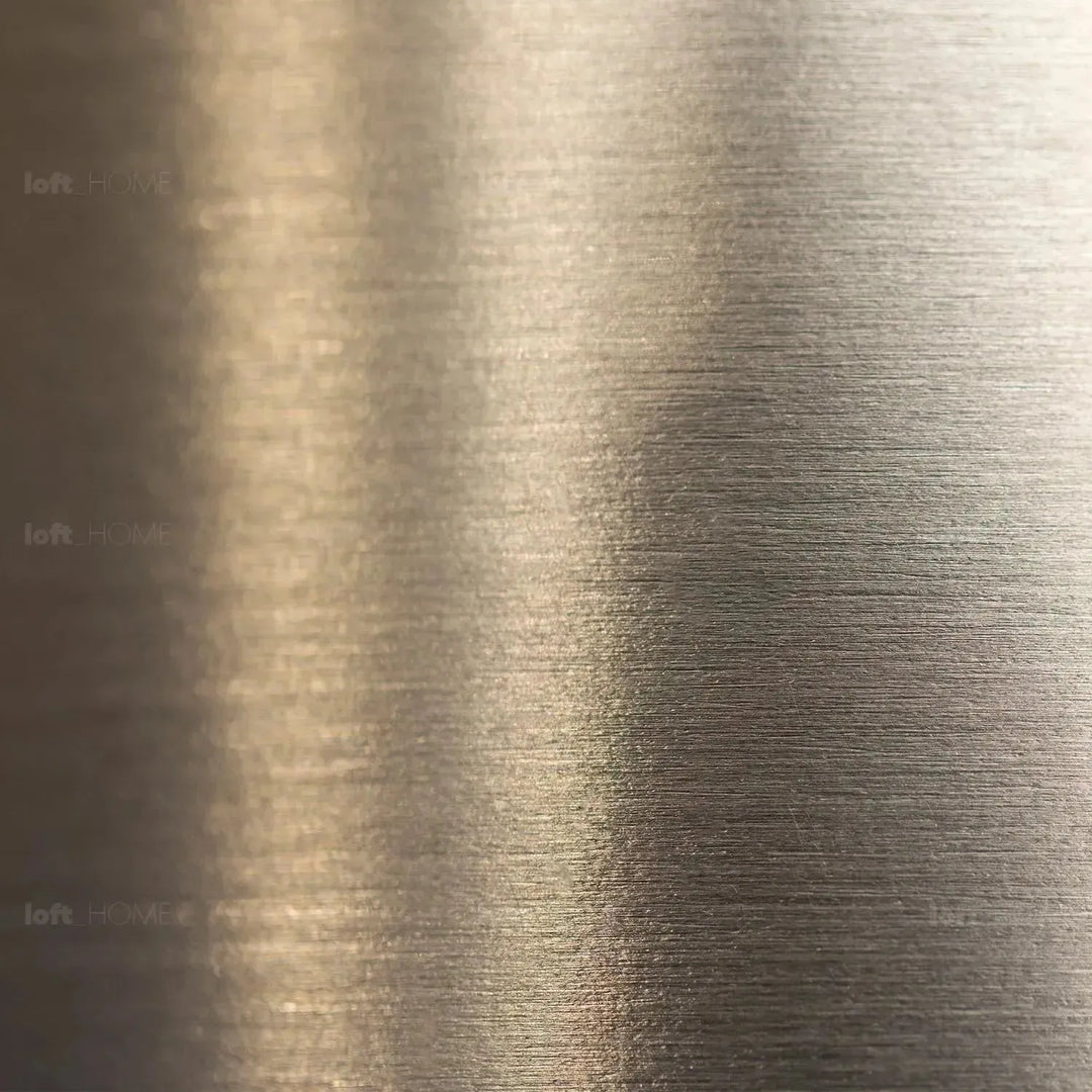 Modern terrazzo side table onyx in details.