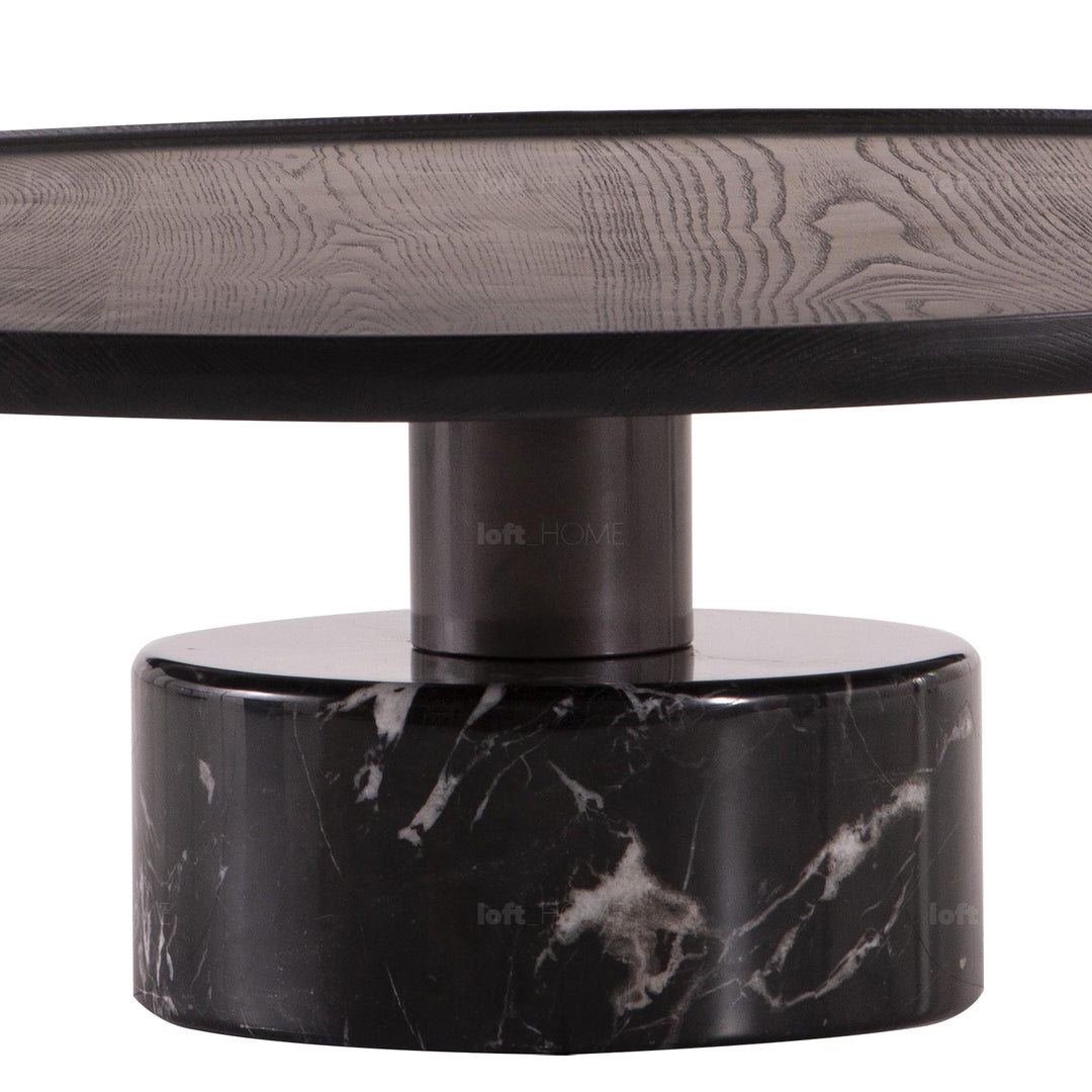 Scandinavian wood coffee table cascade material variants.