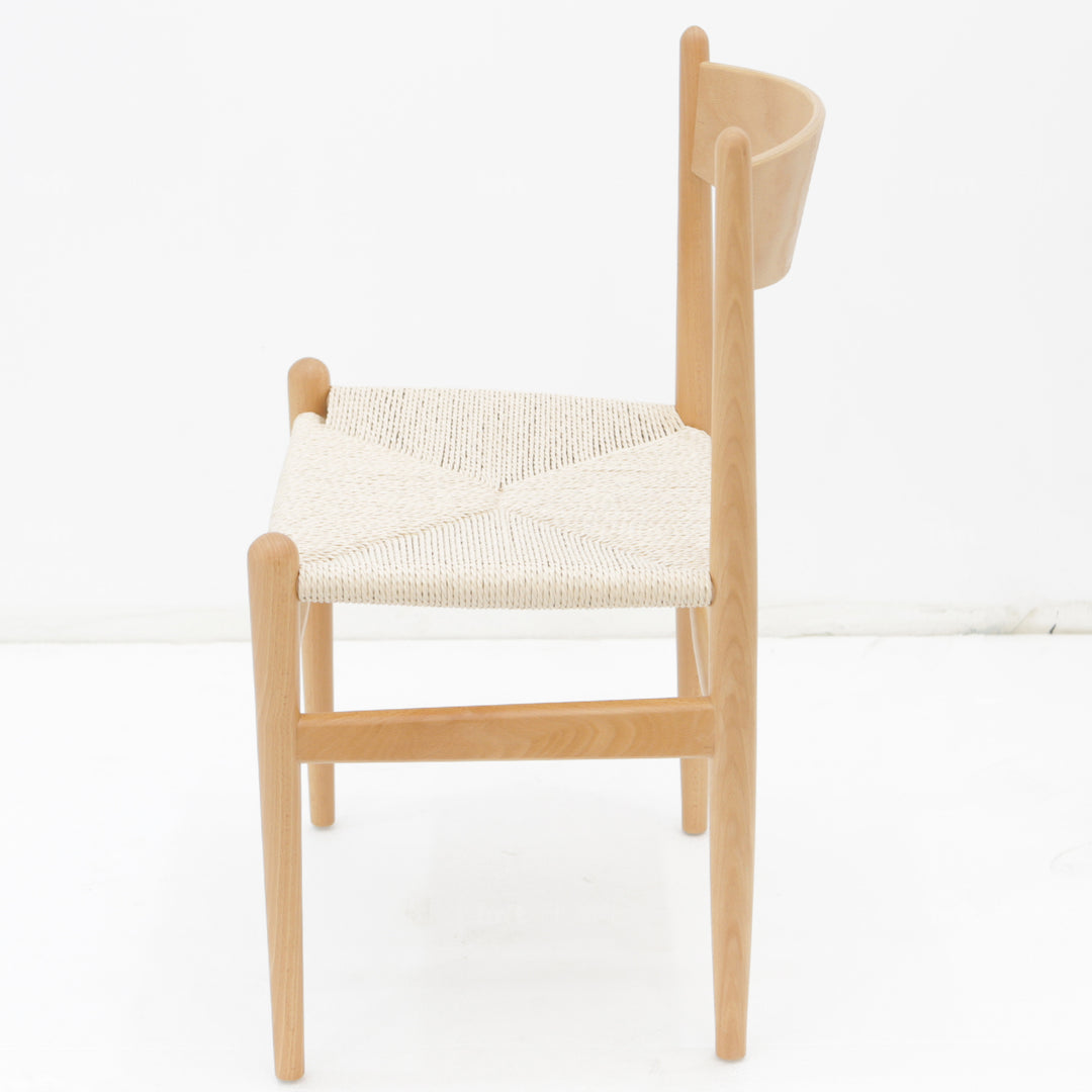Scandinavian Wood Dining Chair DUNE Environmental