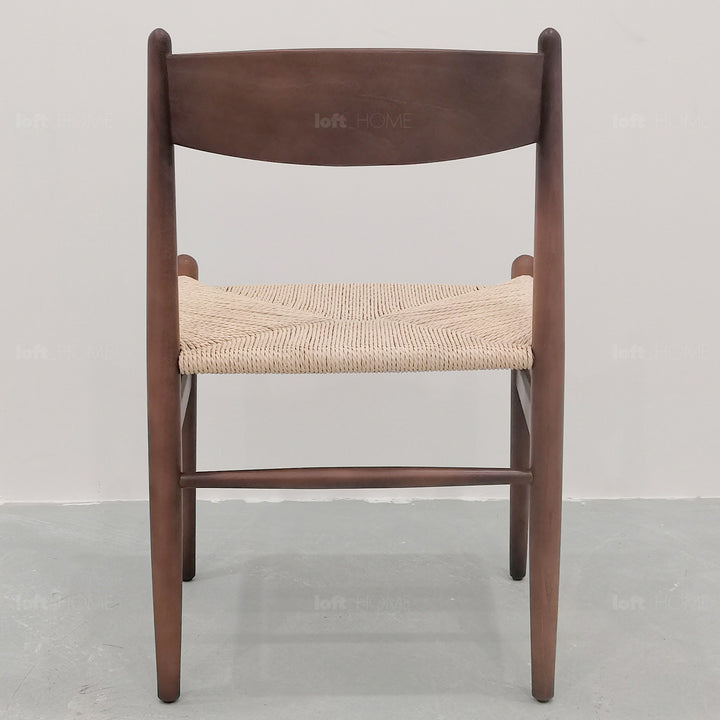 Scandinavian Wood Dining Chair DUNE Detail 3