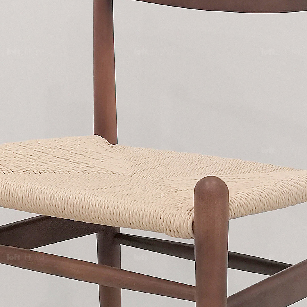 Scandinavian Wood Dining Chair DUNE Detail 4