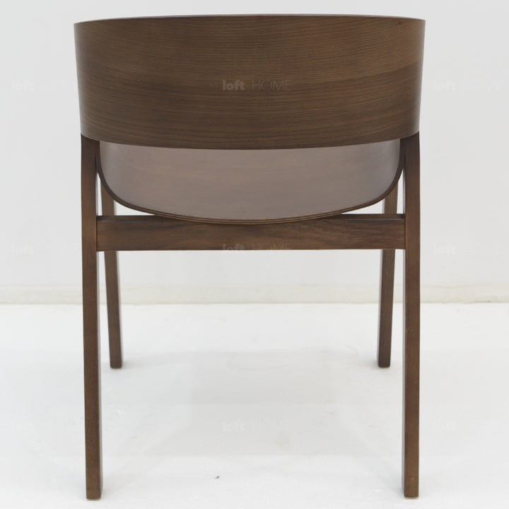 Scandinavian Wood Dining Chair FLAIR Detail 2