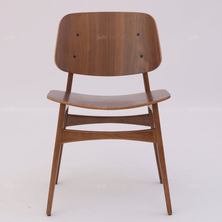 Scandinavian Wood Dining Chair HORIZON Detail 6
