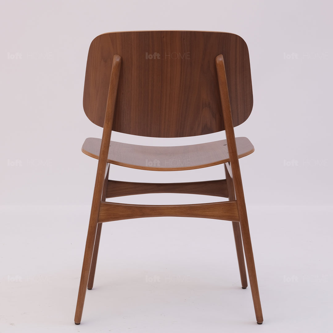 Scandinavian Wood Dining Chair HORIZON Detail 9