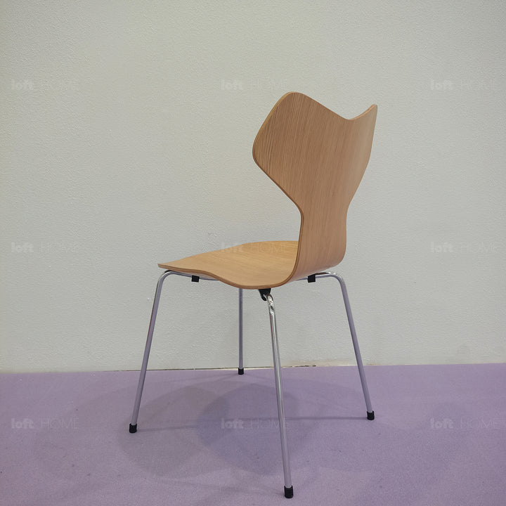 Scandinavian Wood Dining Chair MYST Detail 2