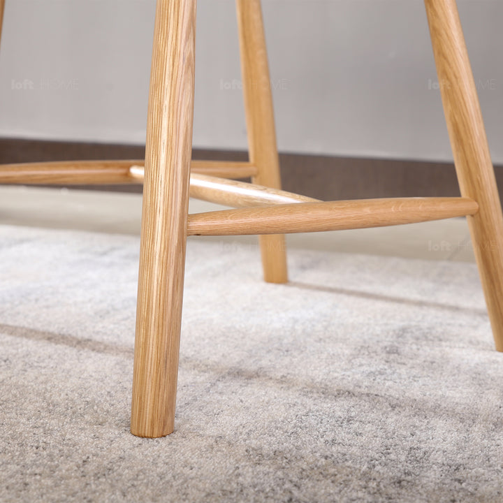 Scandinavian Wood Dining Chair NOBLE Detail 13