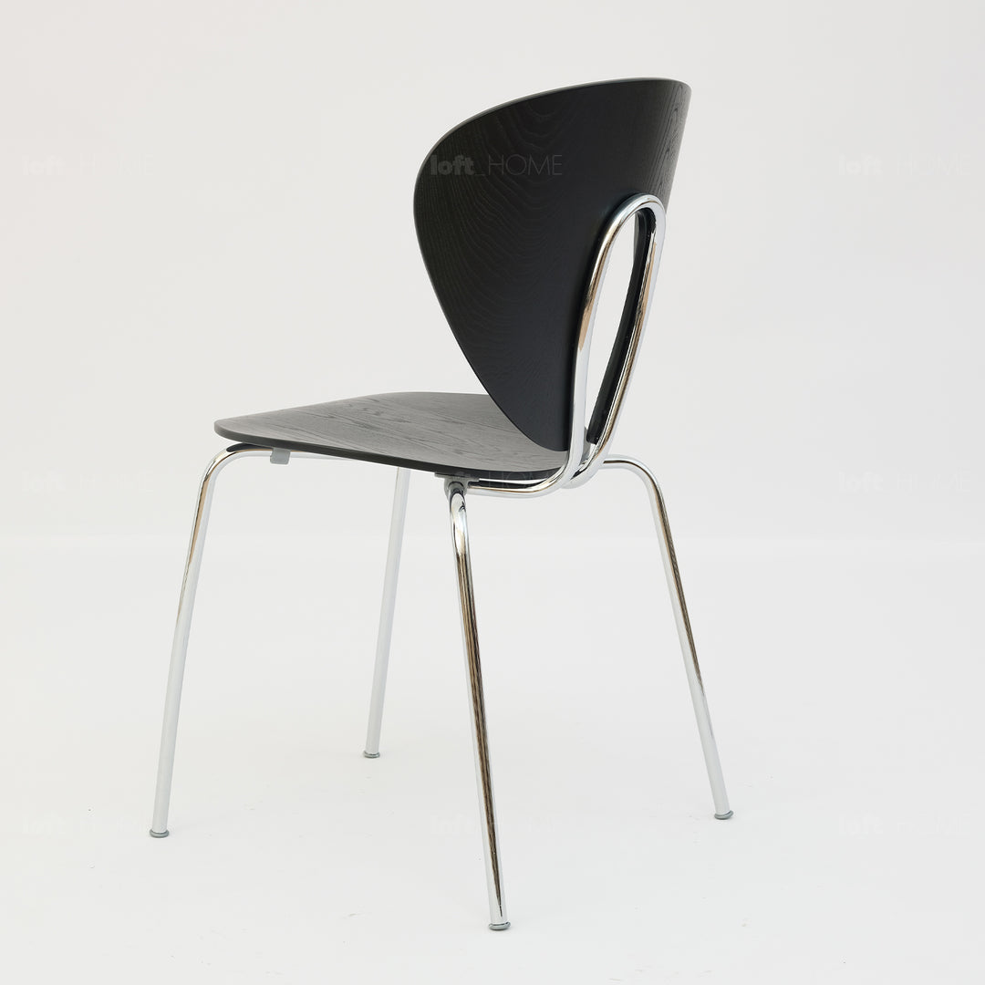 Scandinavian Wood Dining Chair ORBIT Environmental