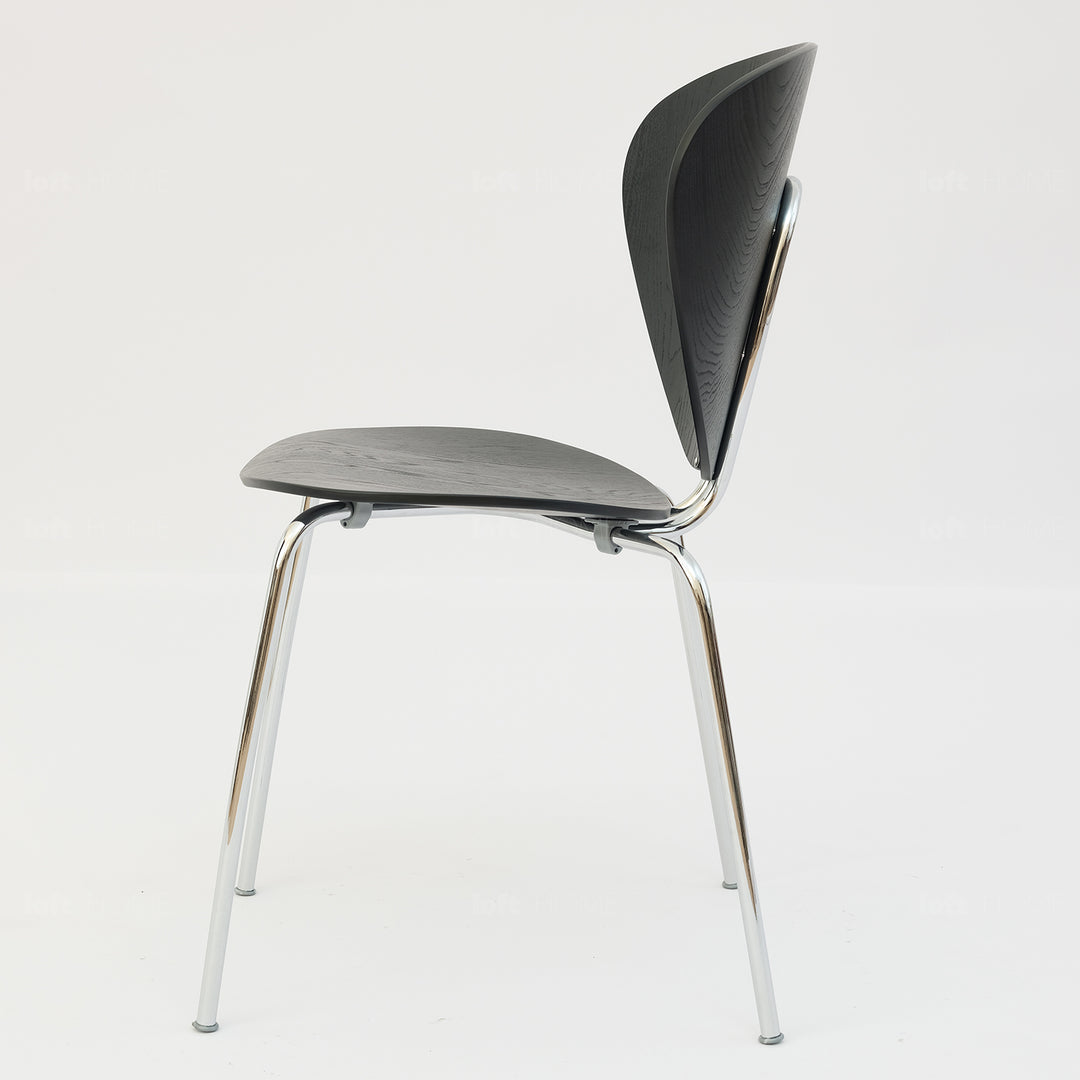 Scandinavian Wood Dining Chair ORBIT Conceptual