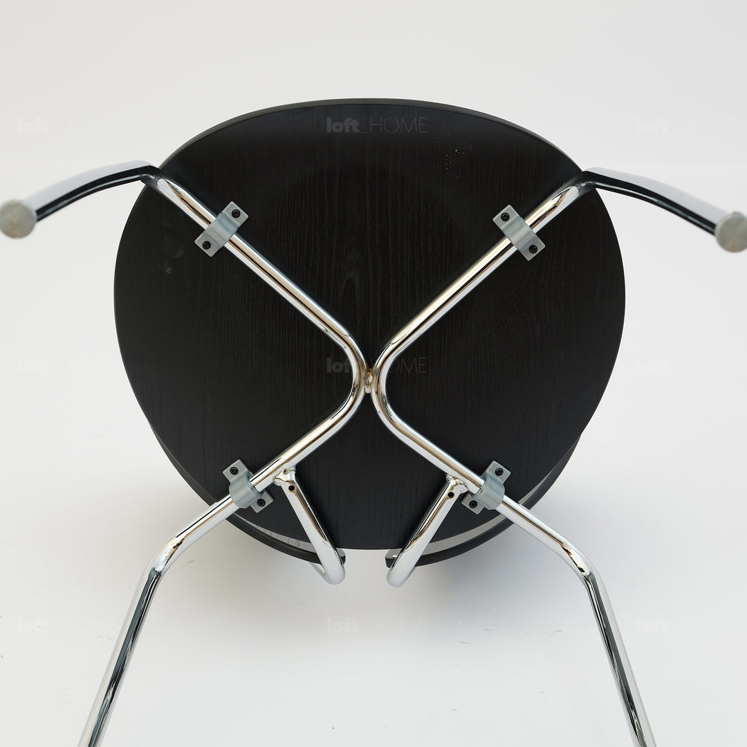 Scandinavian Wood Dining Chair ORBIT Situational