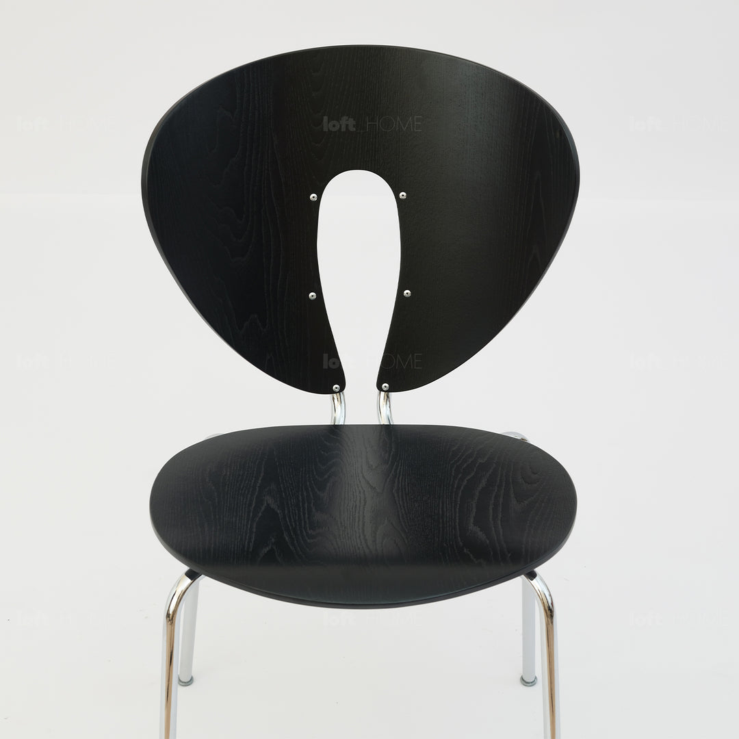 Scandinavian Wood Dining Chair ORBIT Layered