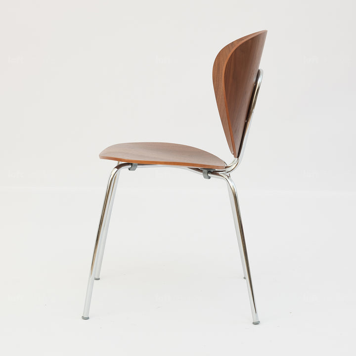 Scandinavian Wood Dining Chair ORBIT Detail 6
