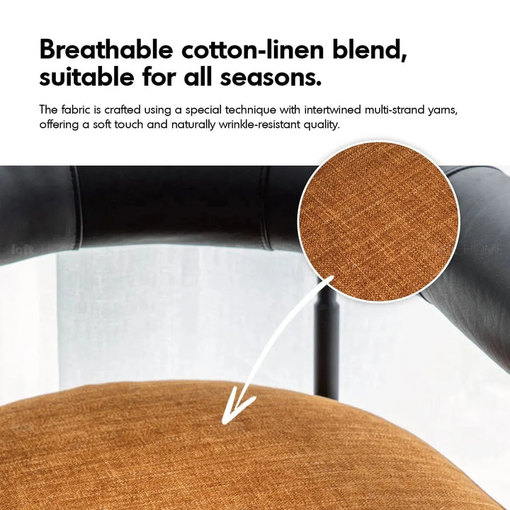 Industrial faux cashmere leather dining chair nost color swatches.