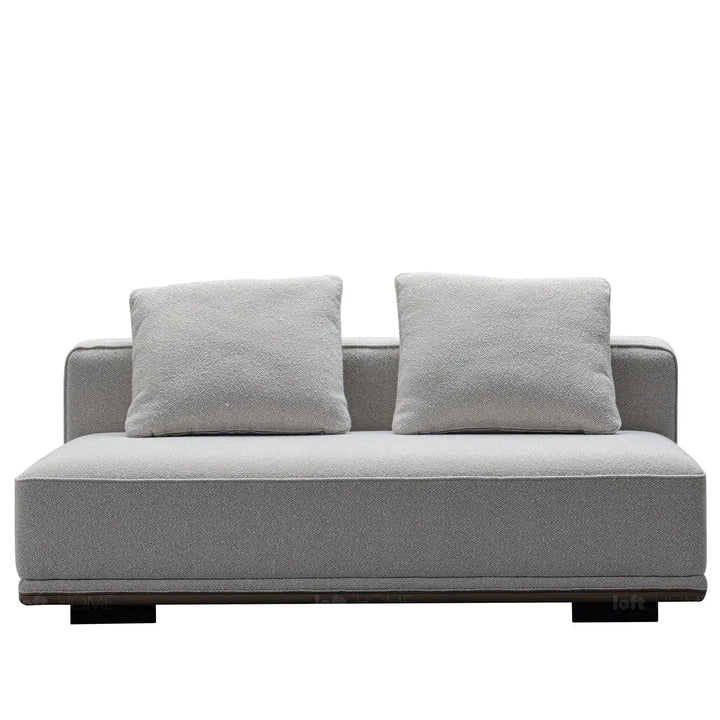 Minimalist mixed weave fabric modular l shape sectional sofa eleganza 7+l with context.