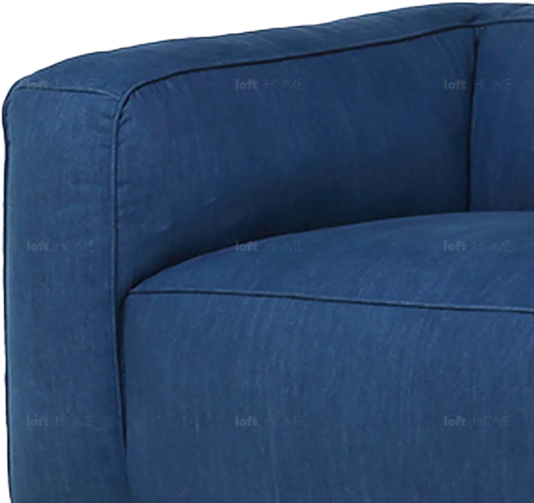 Minimalist canvas fabric 3 seater sofa finesse with context.