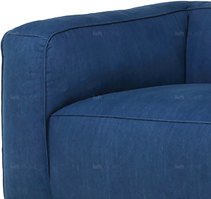 Minimalist canvas fabric 3 seater sofa finesse with context.