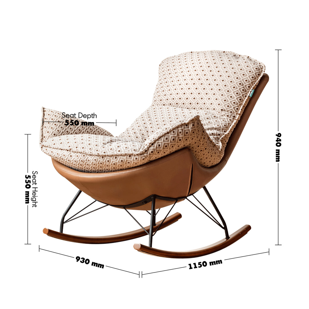 Vintage mixed weave fabric racking chair 1 seater sofa with ottoman eggshell size charts.