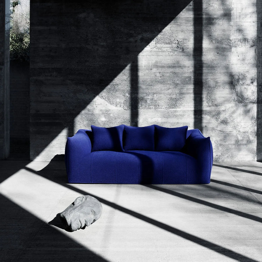 Contemporary fabric 3 seater sofa bronte primary product view.