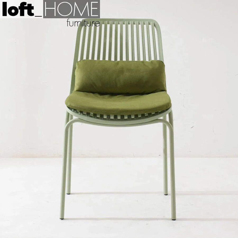 Contemporary plastic dining chair scones primary product view.