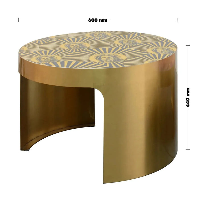 Eclectic steel coffee table roman size charts.