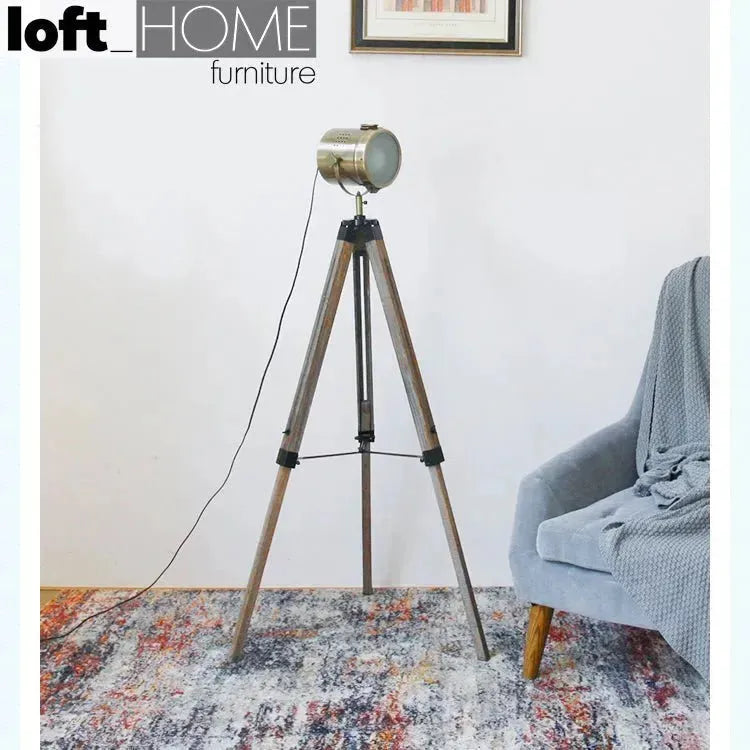 Industrial metal floor lamp tripod s color swatches.