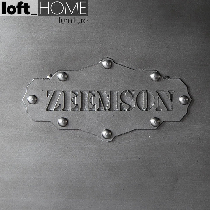 Industrial metal wardrobe hatch wheel single in real life style.