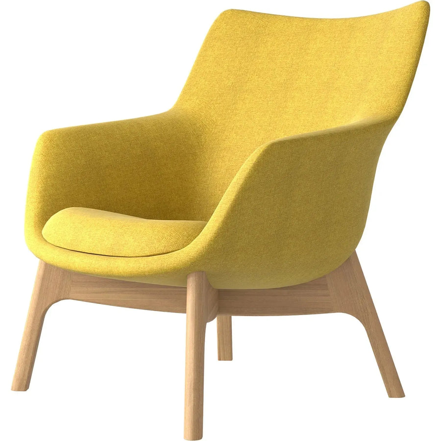 Scandinavian fabric 1 seater sofa sys low back primary product view.