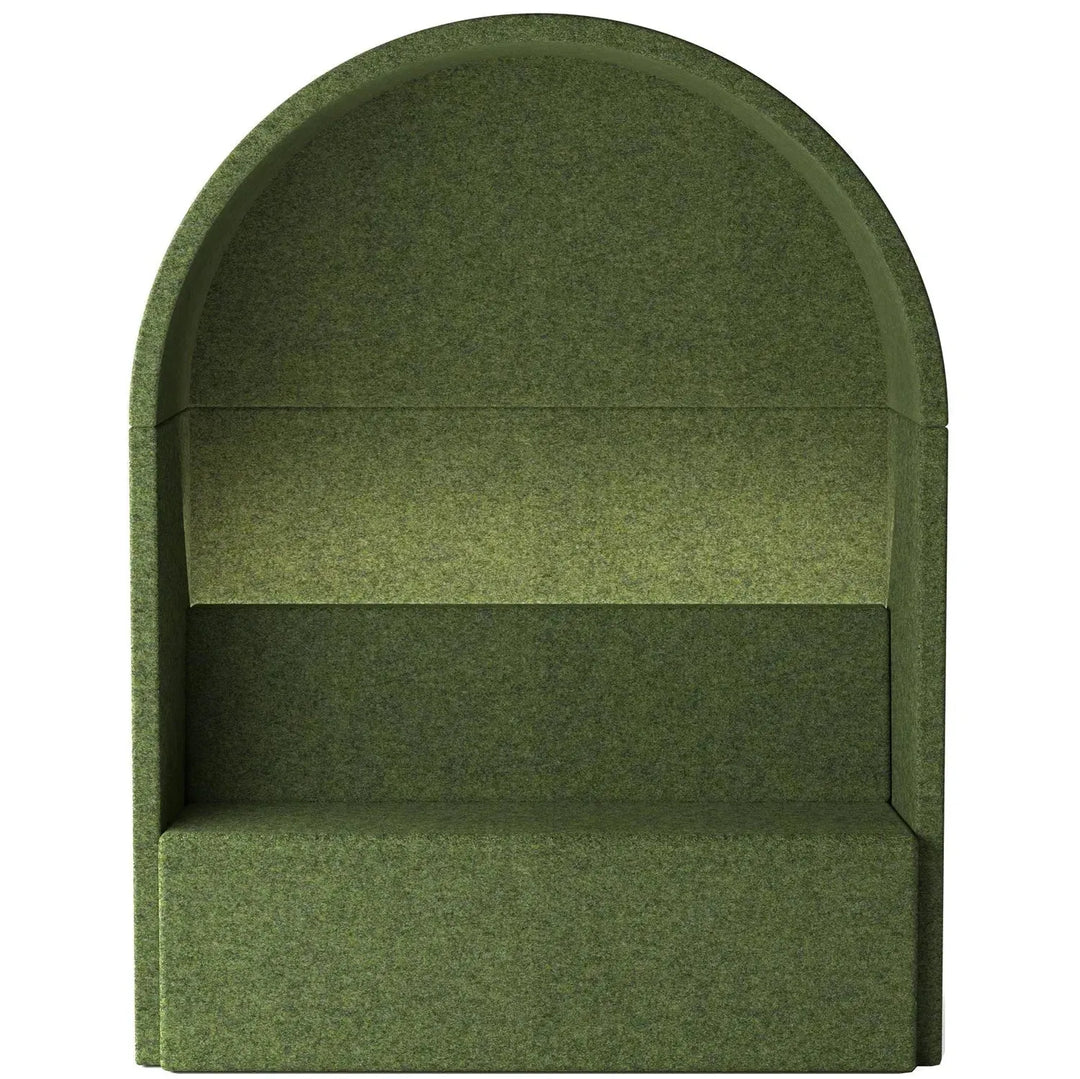 Contemporary fabric 2 seater sofa roma in white background.
