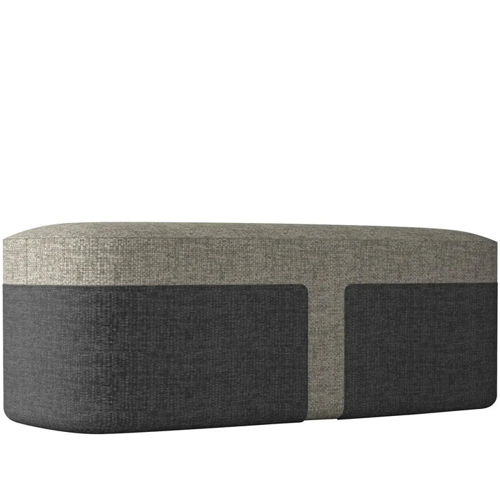 Modern fabric bench bag xl in still life.