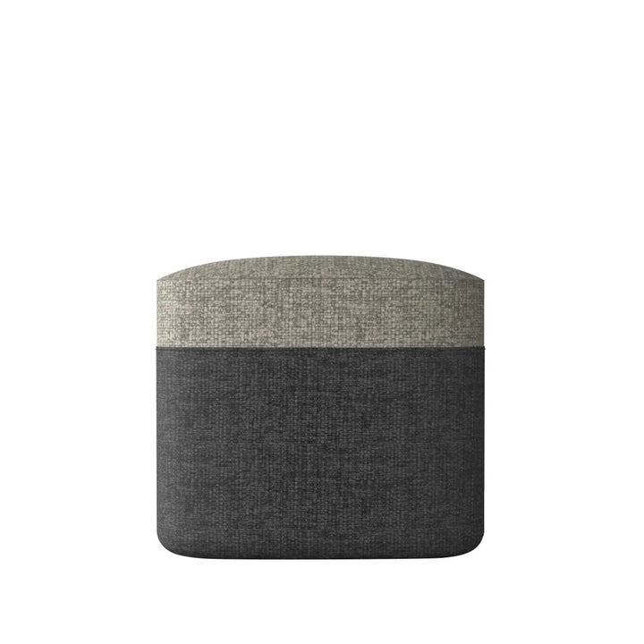 Modern fabric bench bag xl in panoramic view.
