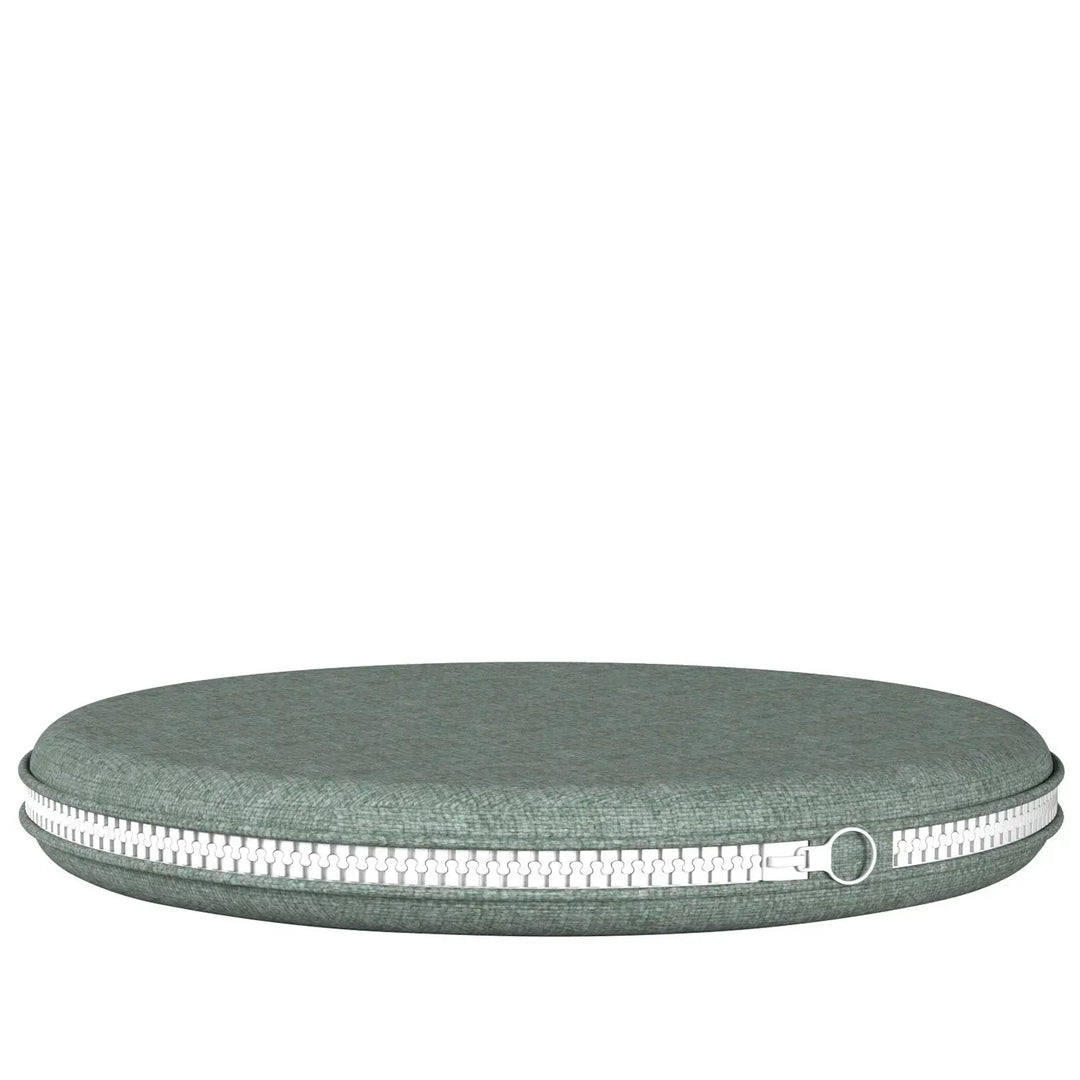 Contemporary fabric cushion decor macaron primary product view.