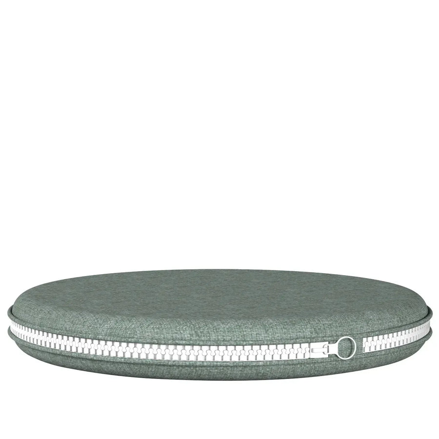 Contemporary fabric cushion decor macaron primary product view.