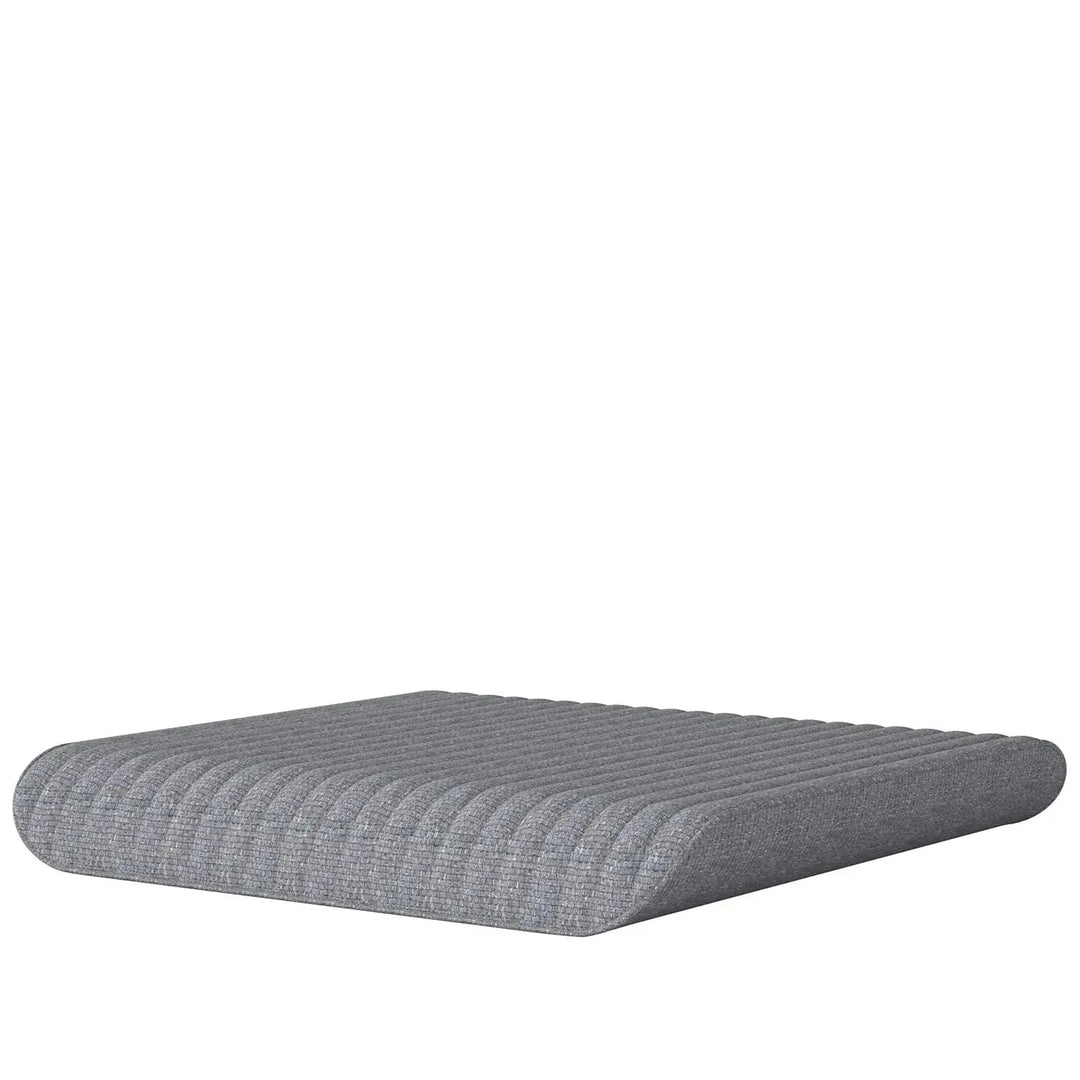 Modern fabric cushion decor whale with context.