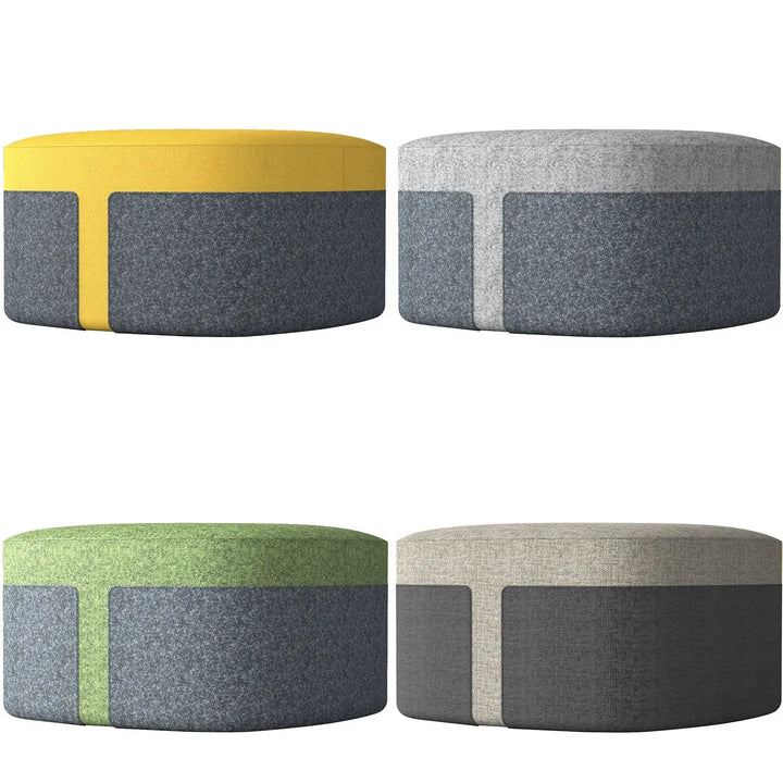 Modern fabric ottoman bag l environmental situation.