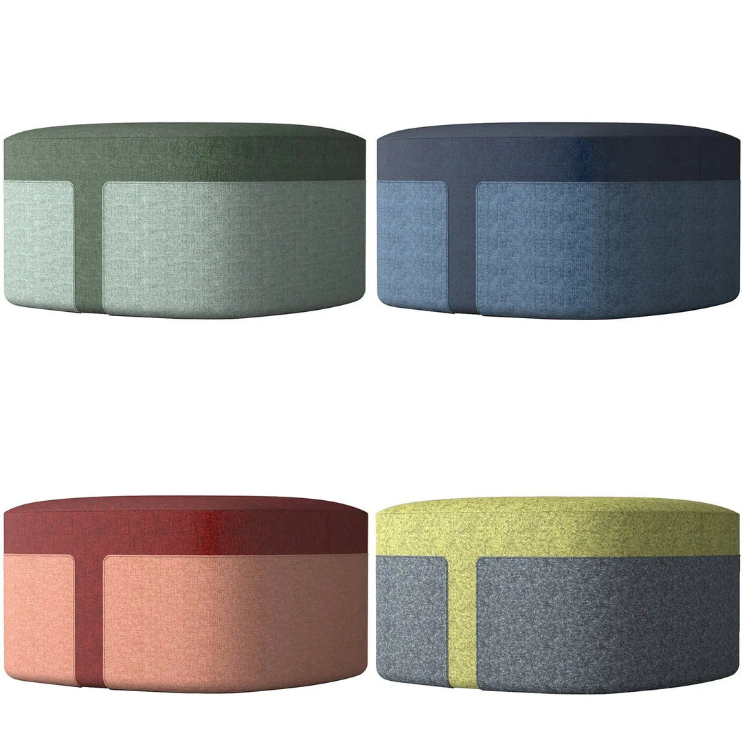 Modern fabric ottoman bag l conceptual design.