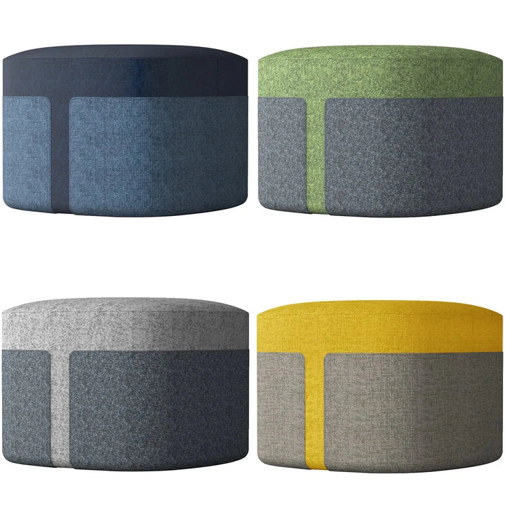Modern fabric ottoman bag m conceptual design.