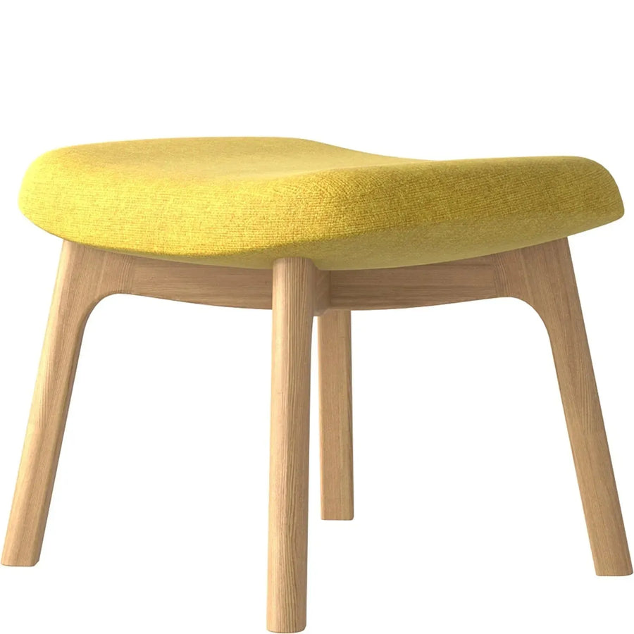 Scandinavian fabric ottoman sys primary product view.
