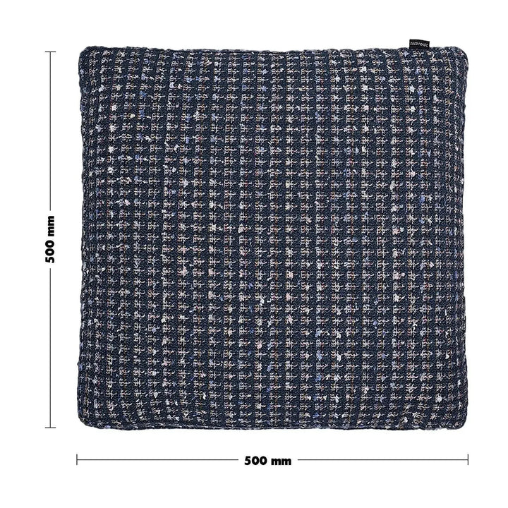 Scandinavian fabric sofa pillow sapphire blue size charts.