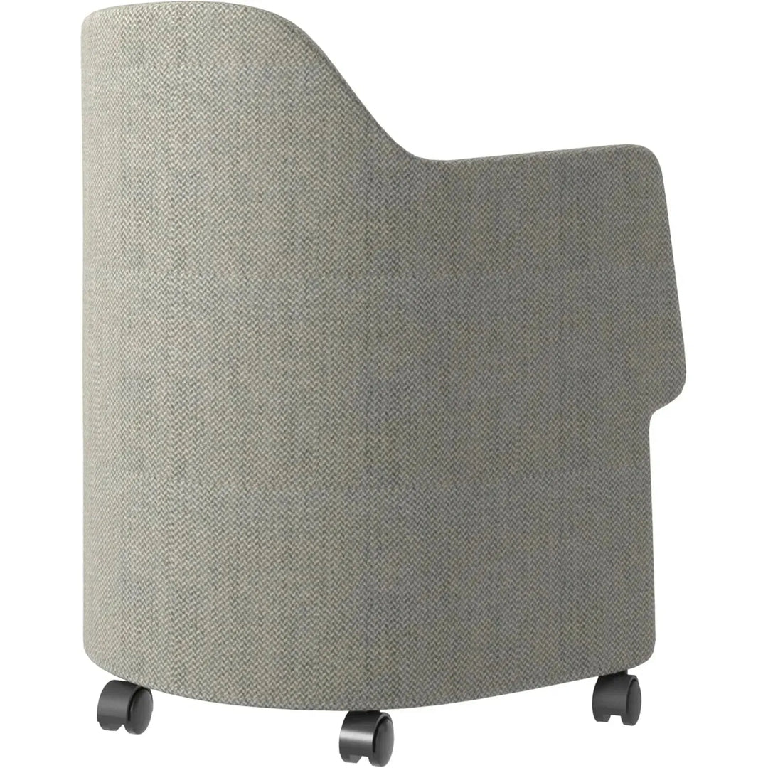 Modern fabric training 1 seater sofa cactus in close up details.