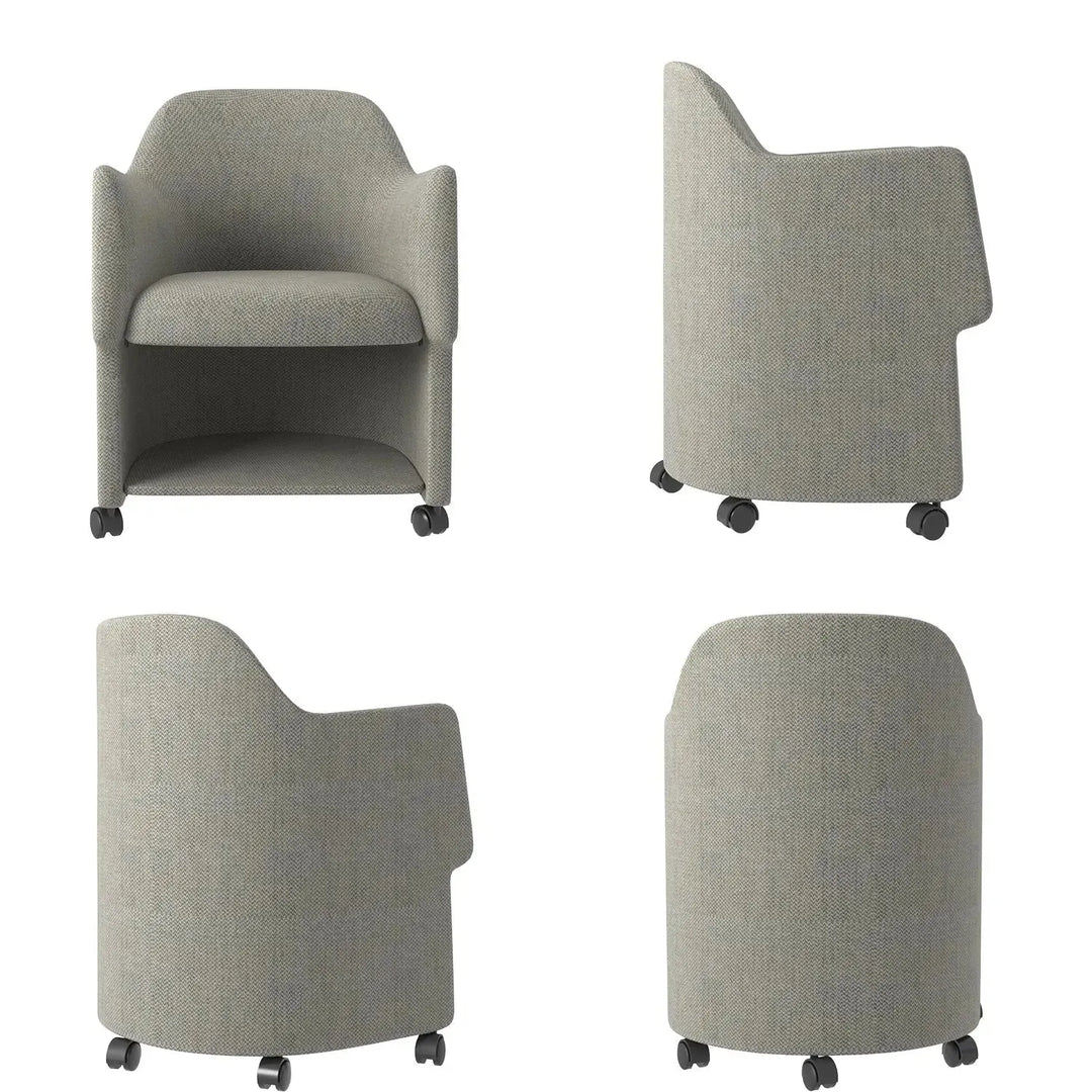 Modern fabric training 1 seater sofa cactus conceptual design.